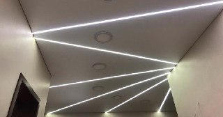 Световые линии на потолке Ялуторовск, цена от 2577 руб.